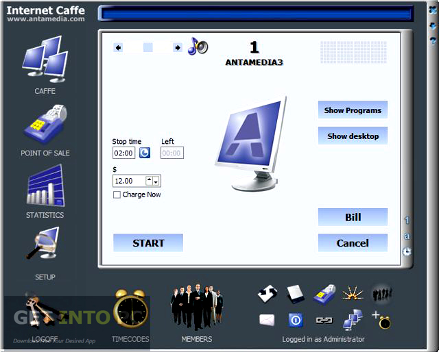Cyber Cafe Software